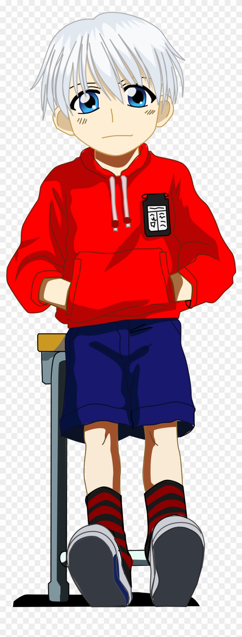 This Free Icons Png Design Of Manga School Boy Clipart