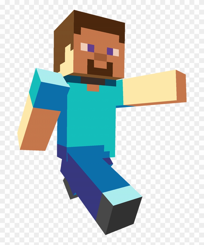 Minecraft Steve Transparent Clipart #842446