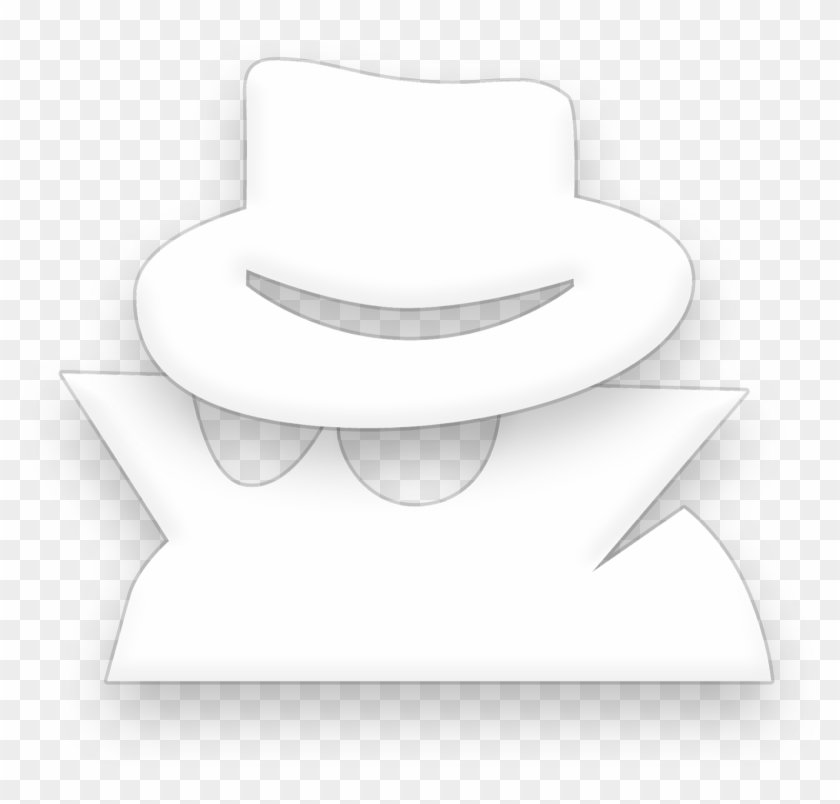 Hacker - Incognito Mode Clipart #842537