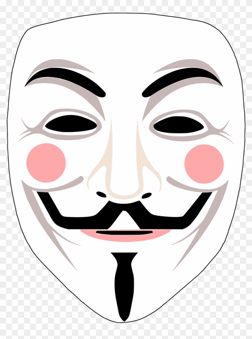 Related Wallpapers - Guy Fawkes Mask Transparent Clipart #842591