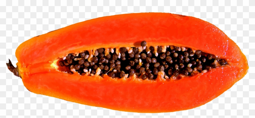 Papaya Transparent Png - Lechoza Roja Clipart
