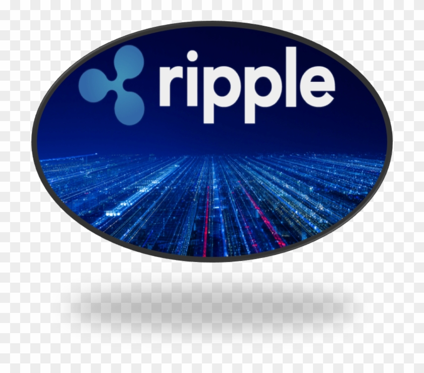 Bitcoin Ripple Quotation Mark - Circle Clipart #843621