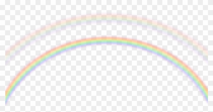 Free Png Download Double Rainbow Png Images Background - Circle Clipart #843843