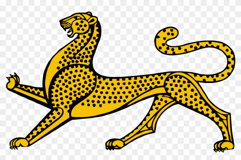 This Free Icons Png Design Of Stylised Leopard Clipart #844021