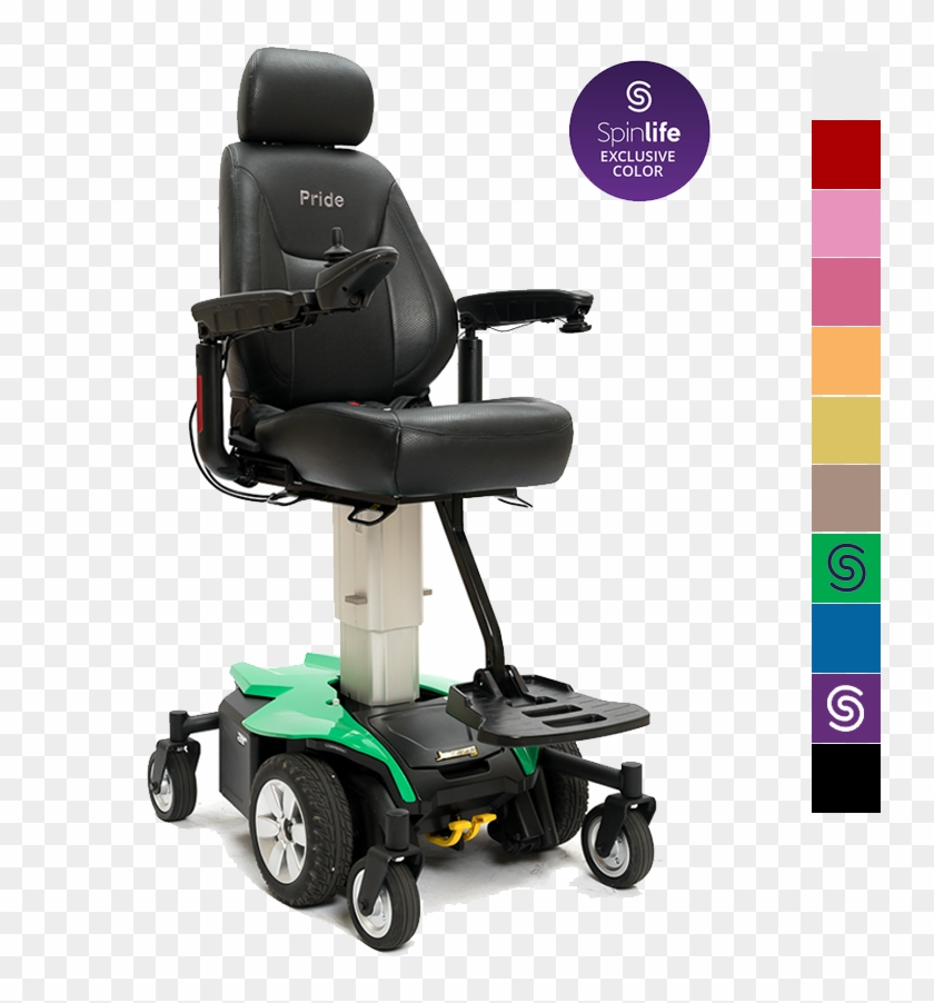 Pride Jazzy Air - Pride Jazzy Air Powerchair Electric 10 Power Adjustable Clipart #844458