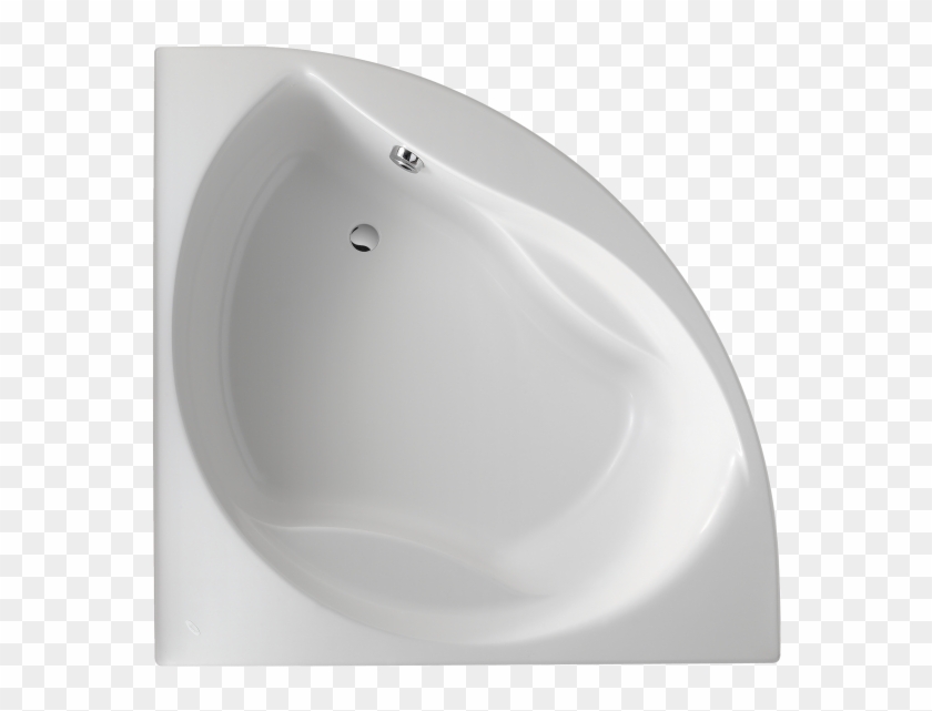 Presqu'île Corner Bath 145 X 145 Cm ® - Corner Bath Tub Top View Clipart