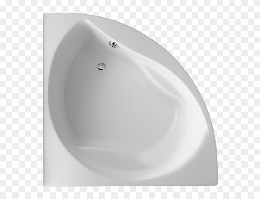 Presqu'île Corner Bath 145 X 145 Cm ® - Corner Bath Tub Top View Clipart #844520