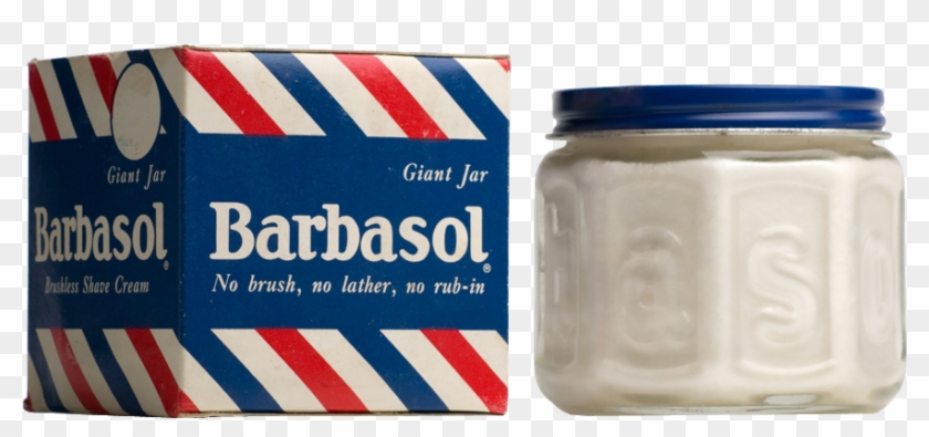 Barbasol Packaging And Jar From The Early Years - Barbasol Clipart