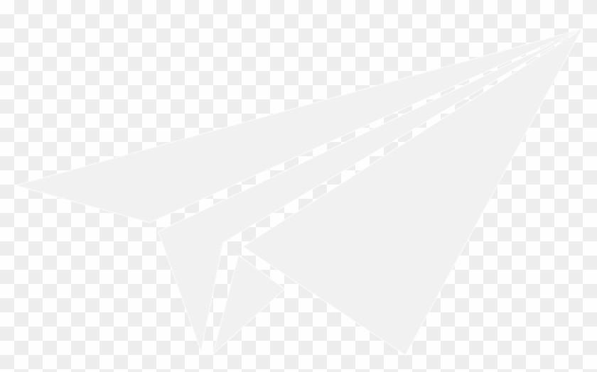 White Paper Plane - Send Icon White Png Clipart #844736