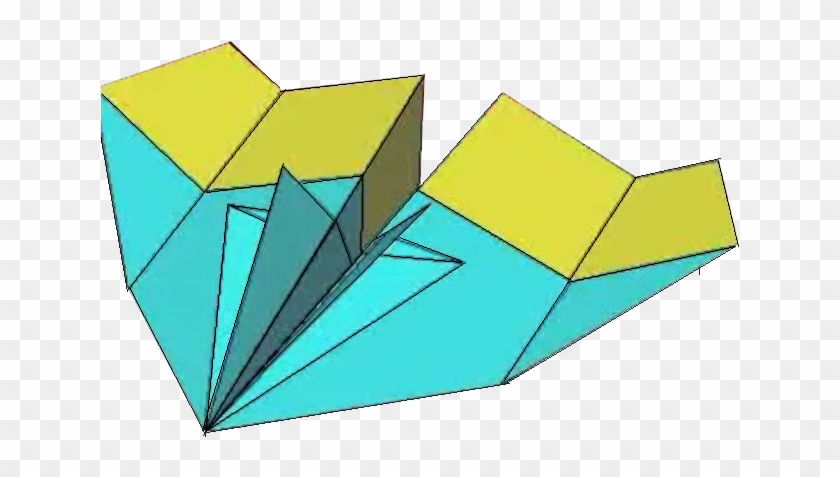Exotic Paper Airplane - Ketch Paper Airplane Clipart #844815