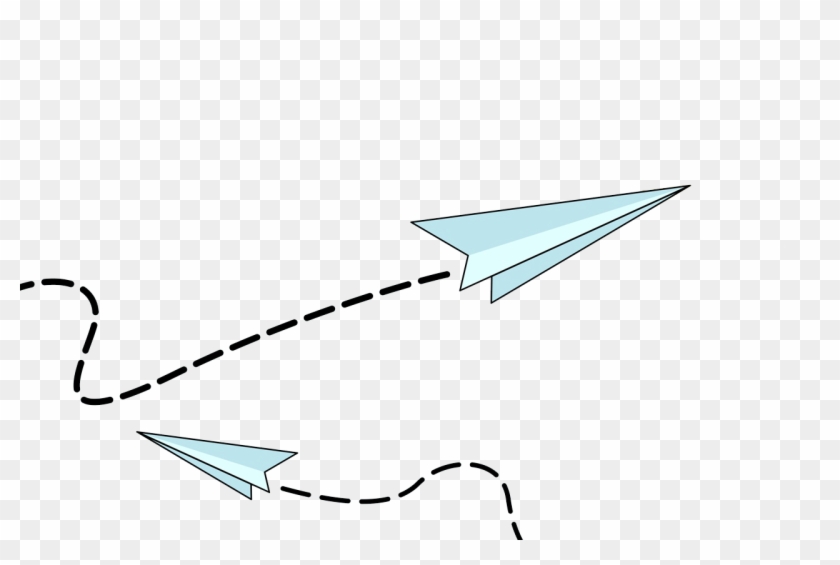 1280 X 800 4 - Paper Planes Clipart #844864