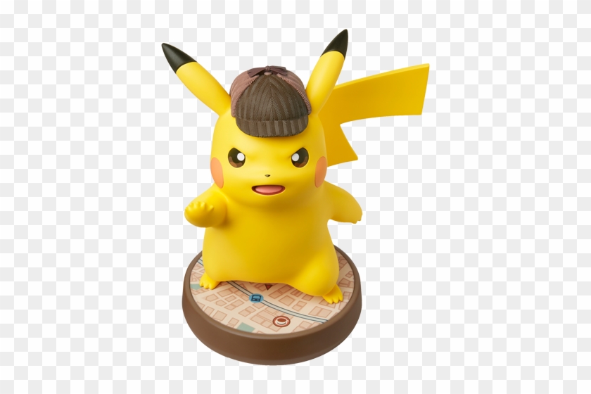 Mega Detective Pikachu - Pokemon Detective Pikachu Amiibo Clipart