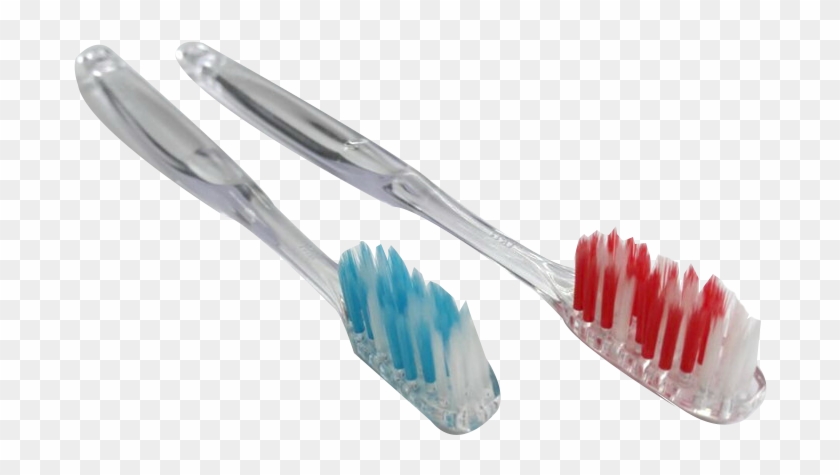 Hotel Travel Disposable Toothpaste - Transparent Toothbrush Clipart