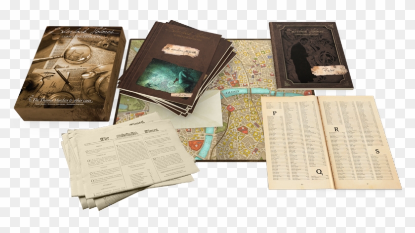 If Your Mind Is Sharp And Your Logic Unflawed, You - Sherlock Holmes Consulting Detective The Thames Murders Clipart