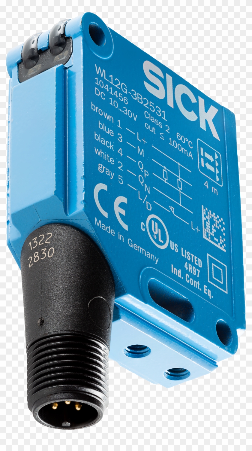 Sick Wl12g-3b2531 Photoelectric Reflex Switch Angled2 - Switch Sick Clipart