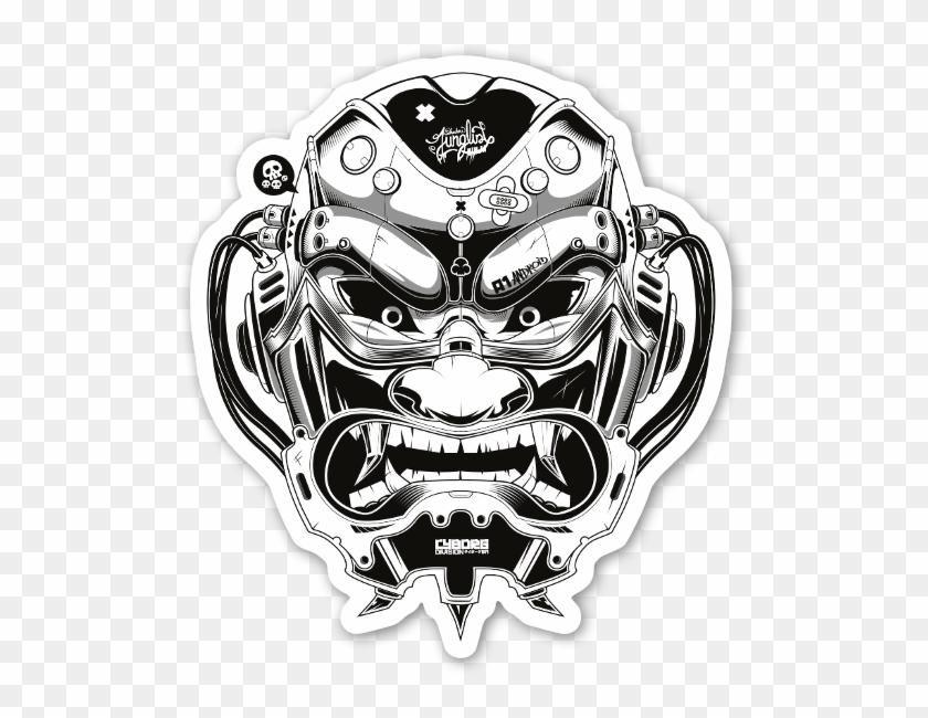 Cyborg Oni Clipart #845911