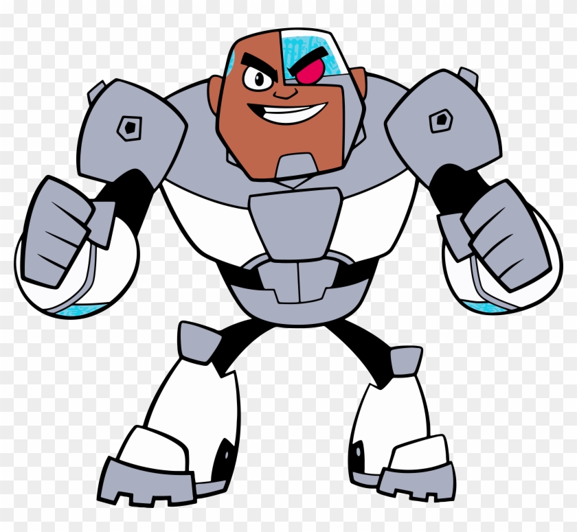 Teen Titans Go Cyborg Png Clip Art Image - Teen Titans Go Cyborg Transparent Png #846039