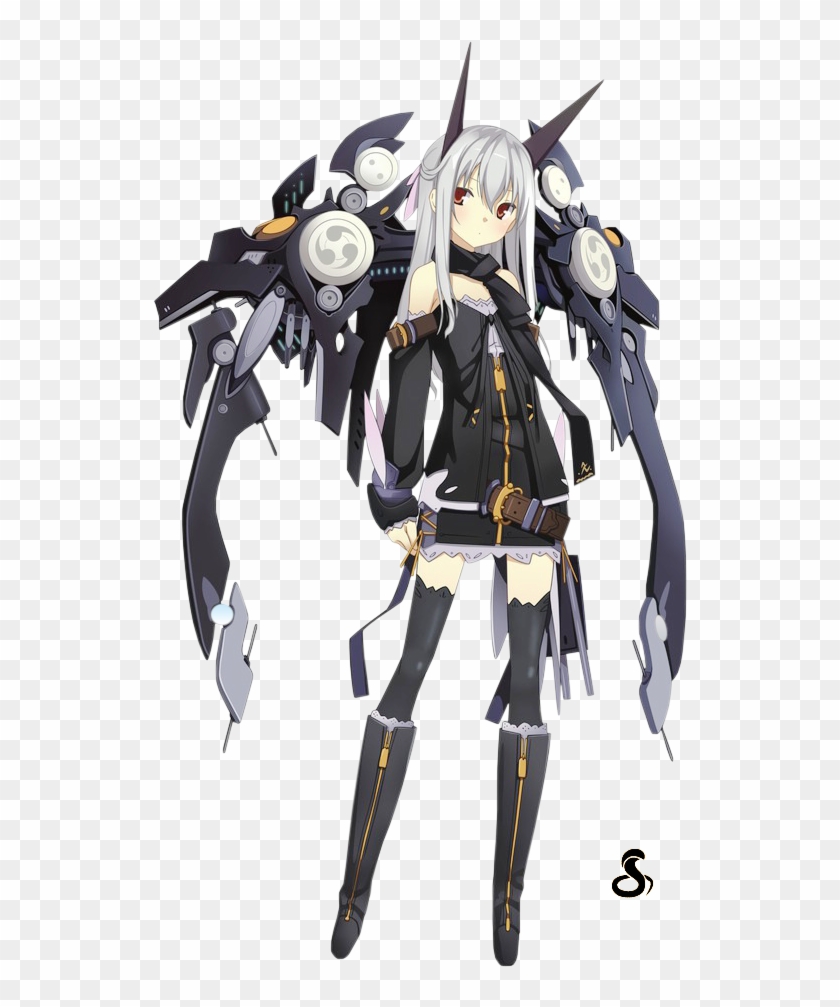 Female Cyborgs Anime - Anime Girl Part Robot Clipart