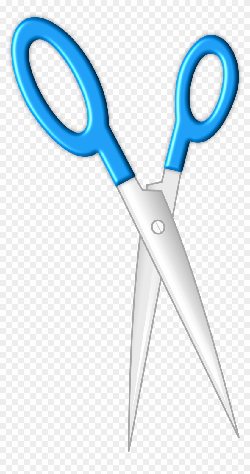 Blue Scissor, Scissor, Metal, Graphics, Blue, Hq Photo Clipart