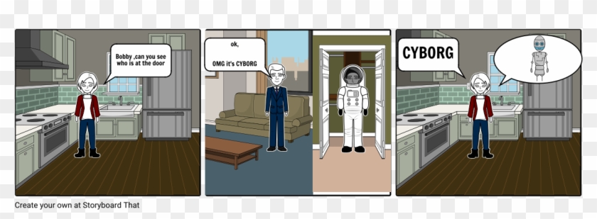 Conduction Comic Strip Clipart