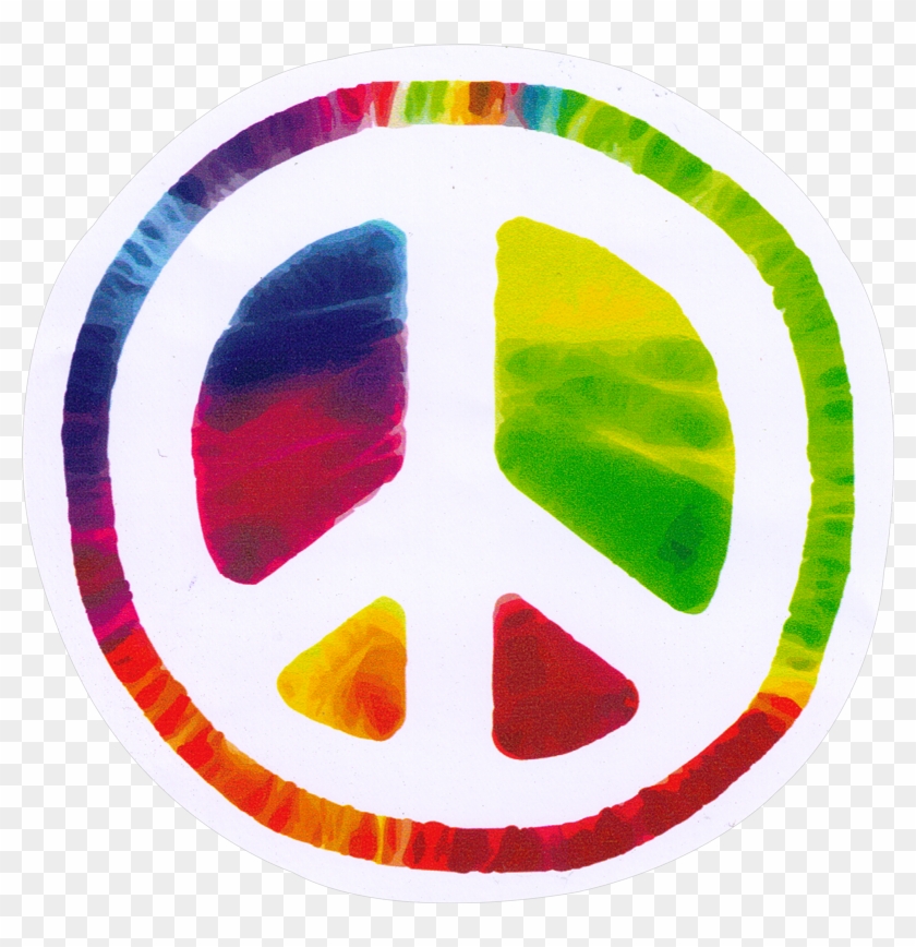 Peace Symbol Png - Hippie Peace Sign Png Clipart #847337