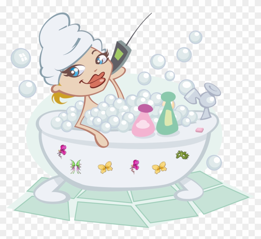 This Free Icons Png Design Of Woman Talking On The Clipart #847409