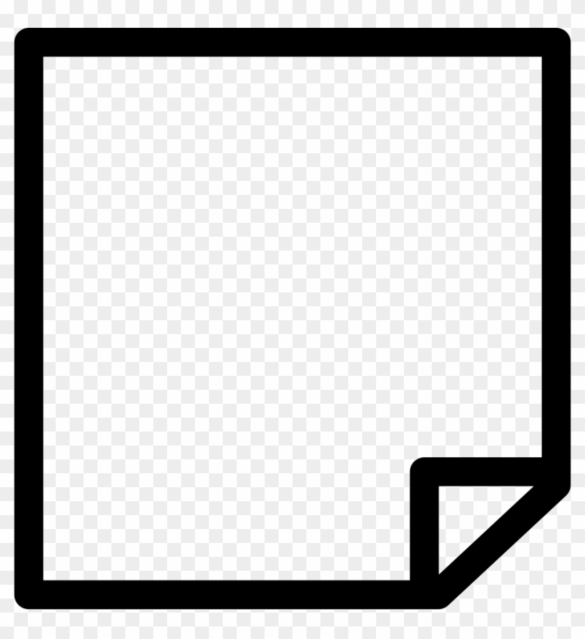 938 X 981 4 - Papel En Blanco Icono Clipart #847415