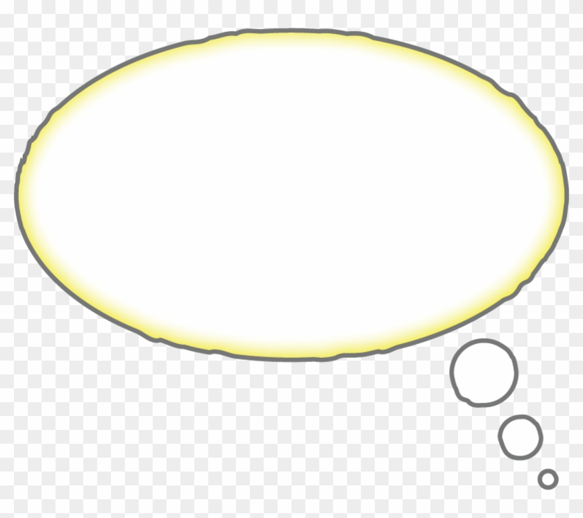 20184 Sketched Yellow Speech Bubble Web - Circle Clipart #847768