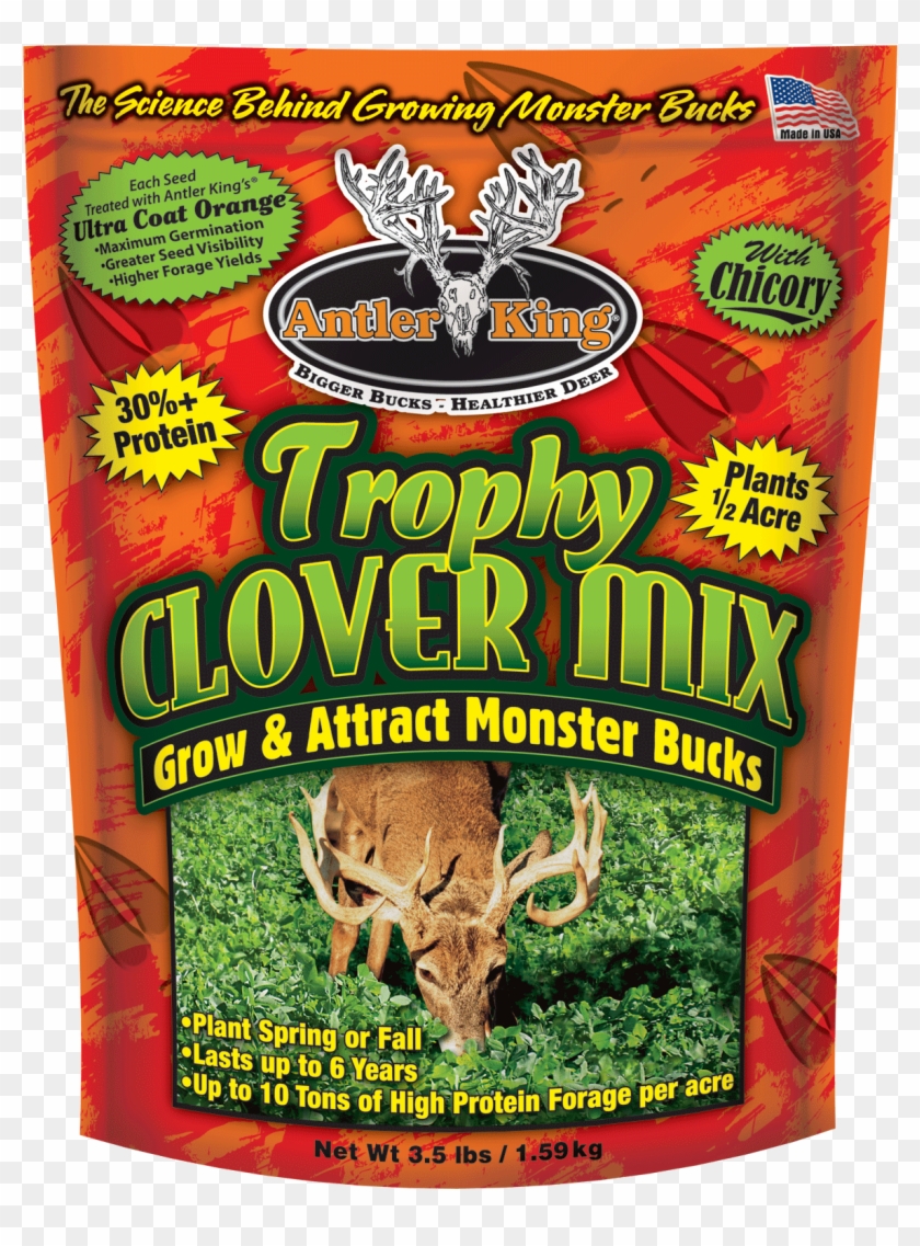 View Larger - Antler King Trophy Clover Mix Clipart