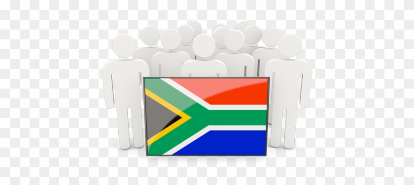 Sudafrica En El Mapamundi Clipart