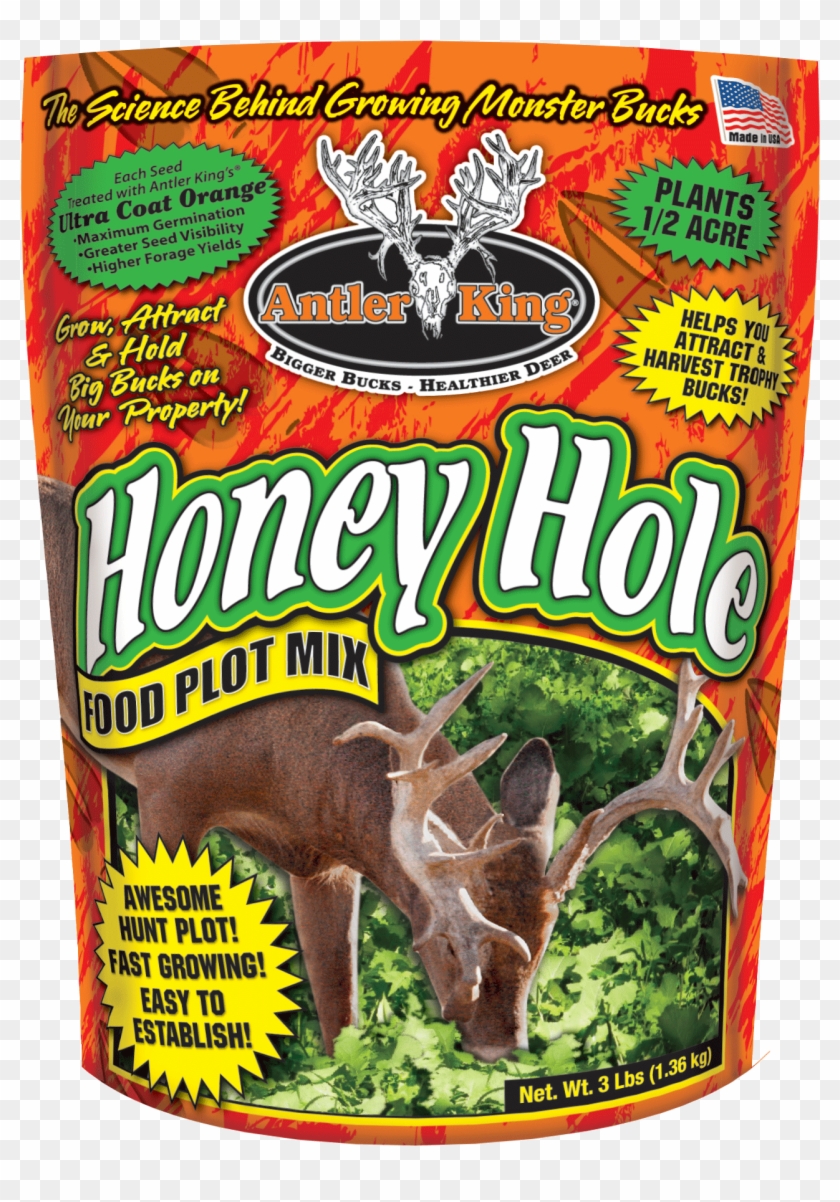 View Larger - Antler King Honey Hole Food Plot Mix Clipart