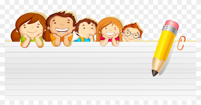 Big Image - Cartoon Kindergarten Kids Clipart
