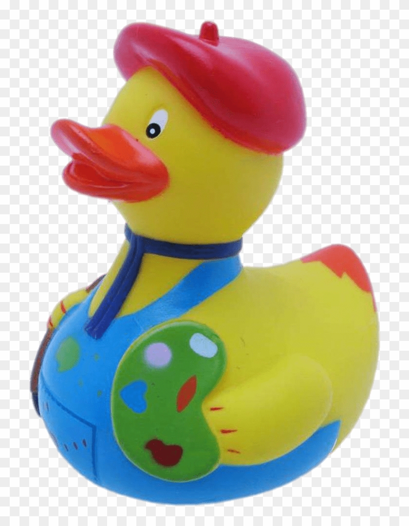 Artist Rubber Duck - Artist Duck Clipart #848289