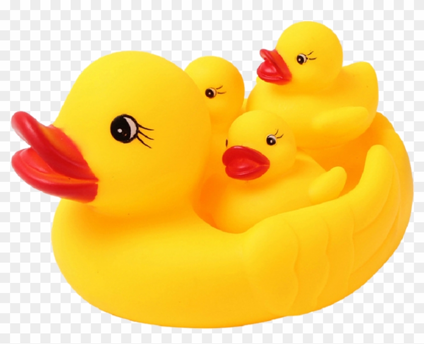 Classic Rubber Duck Family Larger Photo - Rubber Duck Bath Toy Clipart #848515