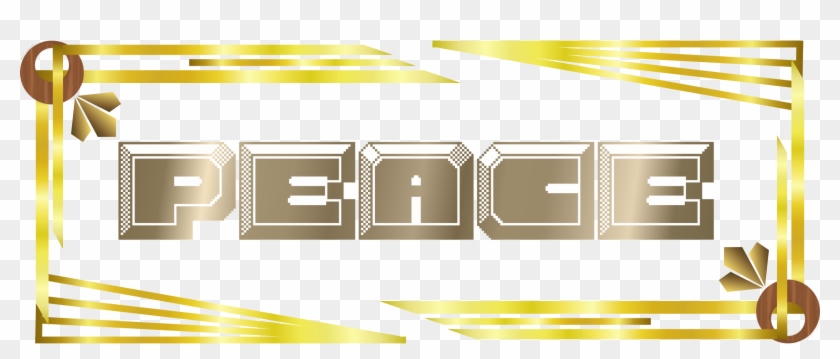 This Free Icons Png Design Of Art Deco Peace Clipart #848624