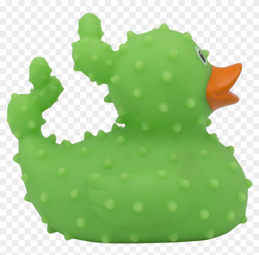 Cactus Rubber Duck By Lilalu - Bath Toy Clipart #848925