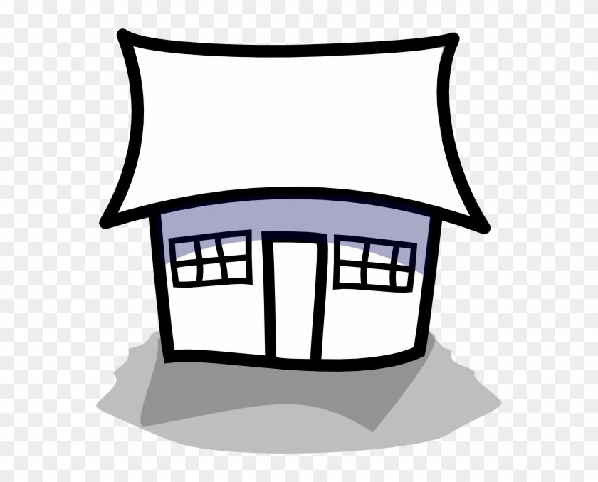House Outline At Clkercom Vector Online Royalty - Shelter Clipart - Png Download #848964