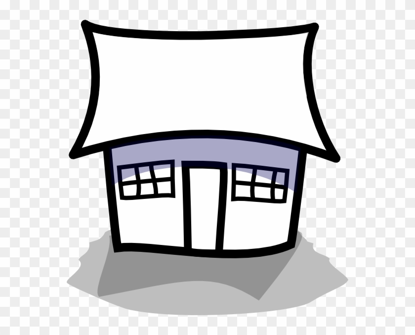 House Outline At Clkercom Vector Online Royalty - Shelter Clipart - Png Download
