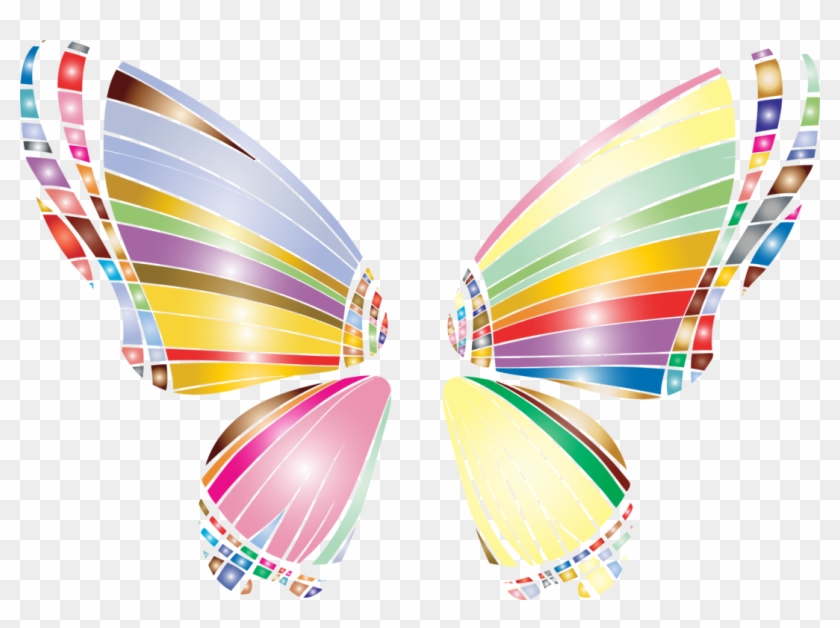 Butterfly Animal Visual Arts Black And White - Graphic Design Clipart