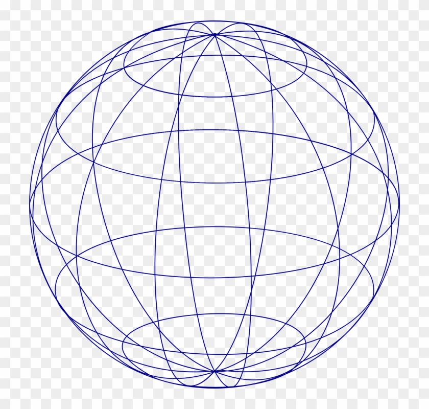 Globe Grid Png - Transparent Globe Grid Png Clipart