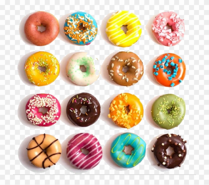 Kids - Sweet Shop - Donuts - Donuts - Donut Flat Lay Clipart #849301