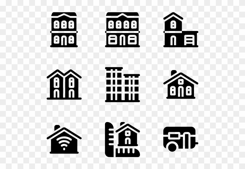 Type Of Houses - Daily Task Icon Clipart