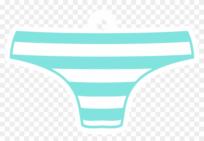 Teal-citrus - Underpants Clipart