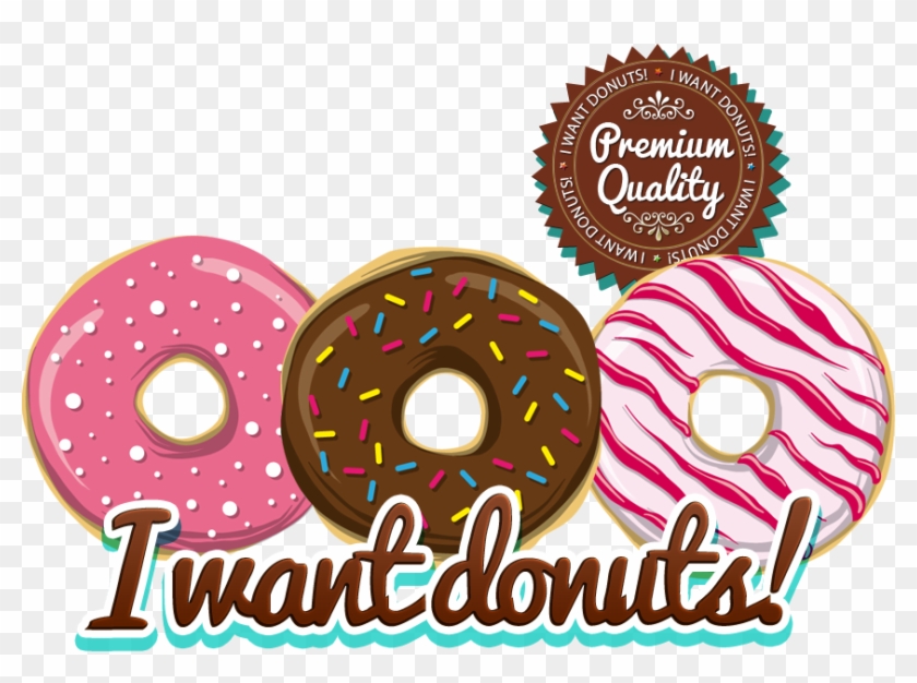 Dunkin Donuts Clipart Sprinkled Donut - Want Donuts - Png Download #849962
