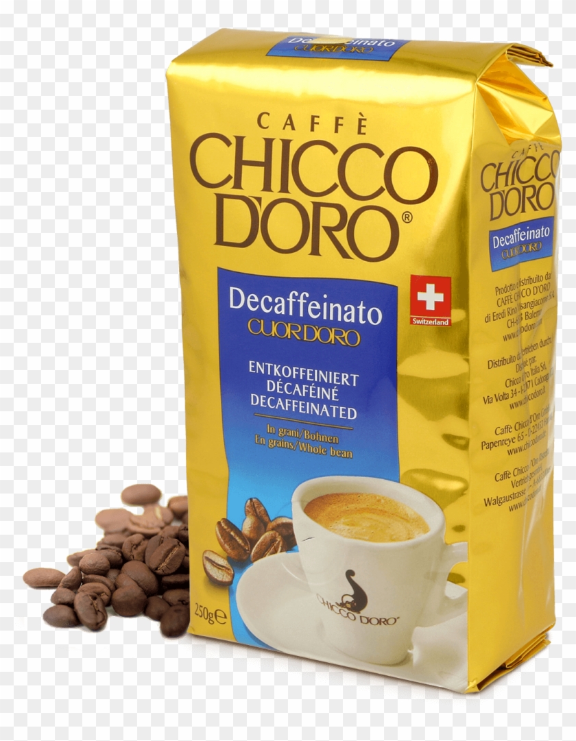 Chicco Doro Decaffeinated 250g Single Whole Bean Chicco, - Chicco D Oro Coffee Clipart #850032