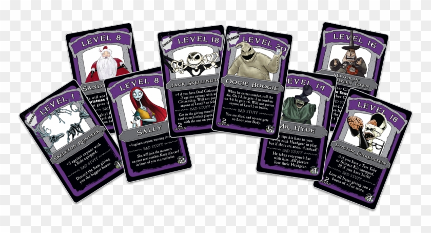 Nightmare Before Christmas - Nightmare Before Christmas Monopoly Cards Clipart