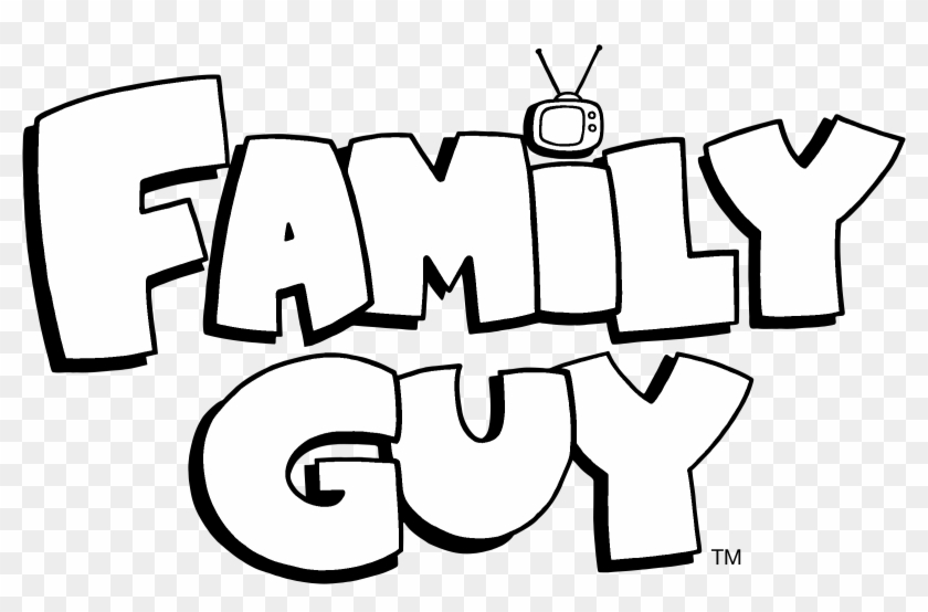 Family Guy Logo Black And White - Family Guy Clipart #850239