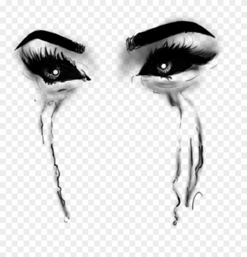 Creepy Eyes Transparent Transparent Background - Illustration Clipart
