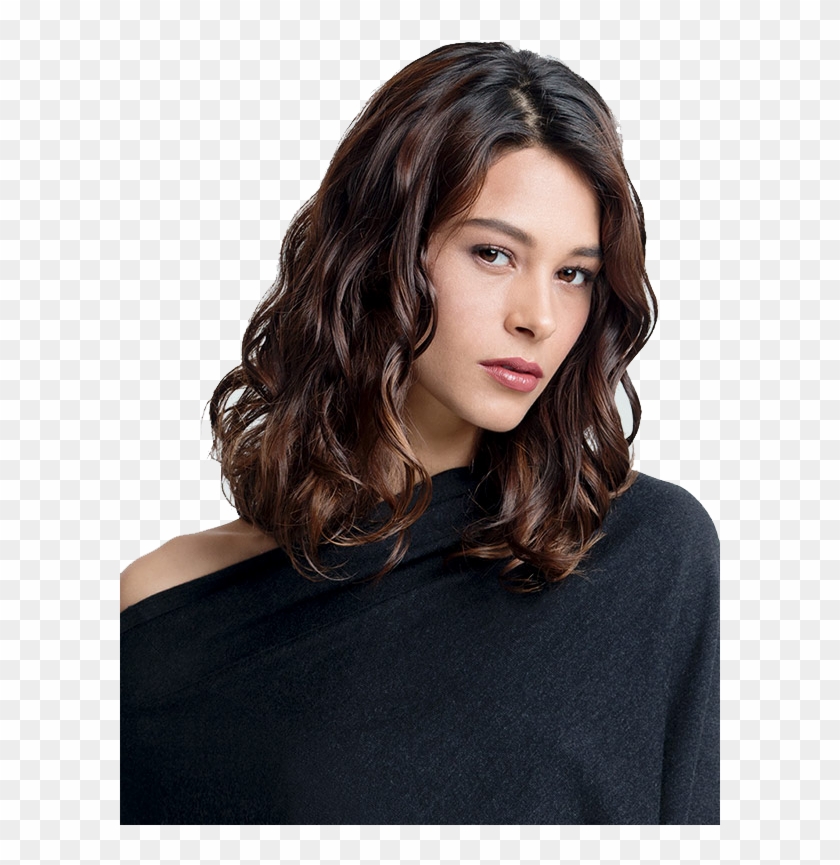 Brunette Model Images - Bruttene Hair Model Png Clipart #850530