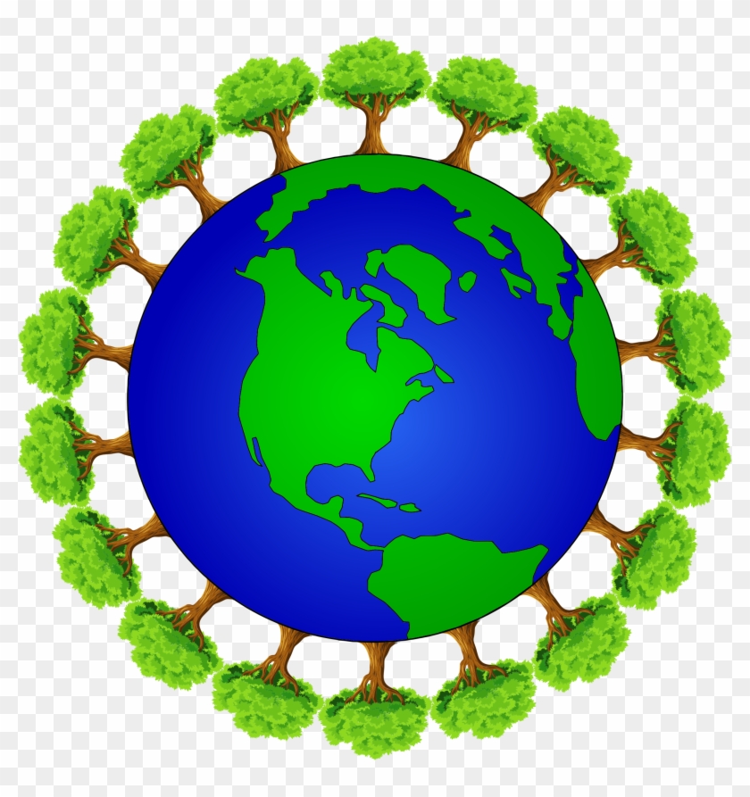 This Free Icons Png Design Of Arboreal Circle Earth Clipart